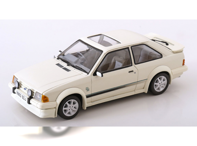 FORD Escort RS Turbo (1984), white