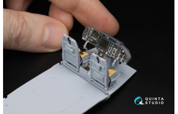 3D Декаль интерьера кабины Lynx HMA8 (Airfix) (с 3D-печатными деталями)