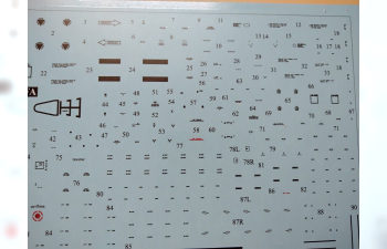 Декаль F-16C/D Fighting Falcon - Aggressors Pt.1, с тех. надписями, FFA (удаляемая лаковая подложка)