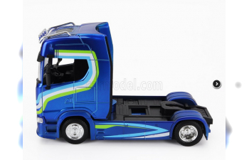 SCANIA S770 V8 TRACTOR TRUCK 2-ASSI (2021), blue