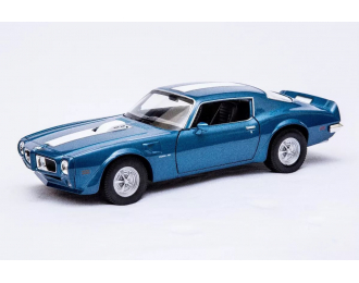 PONTIAC Firebird Trans Am (1972), blue metallic / white