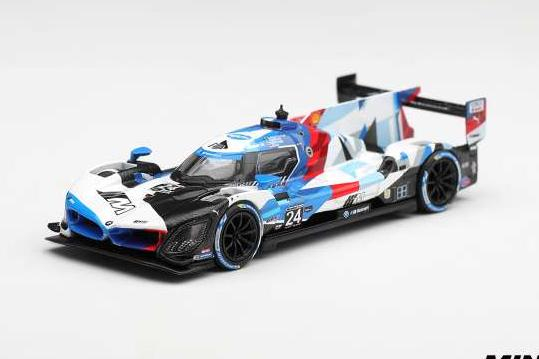 BMW M Hybrid V8 GTP #24 BMW M Team RLL Daytona 24 hrs (2024), white / blue / red