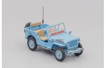 JEEP Willys Shore Patrol, blue