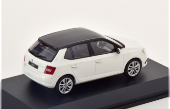 SKODA Fabia, white black