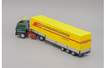 RABA S22 Canvas Jumbo Hungarocamion, green / yellow