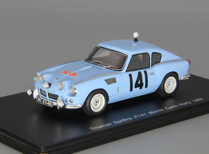 TRIUMPH Spitfire #141 Monte Carlo Rally (1965), blue