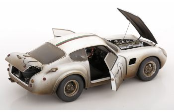 ASTON MARTIN DB4 GT Zagato No 1 24h Le Mans, Kerguen/Dewez (1961), Dirt Look