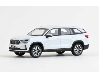 SKODA Kodiaq II (2023), moon white metallic