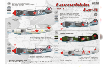 La-5 Part 2 Wet decal