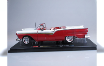 FORD Fairlane 500 Skyliner (1957), red / white