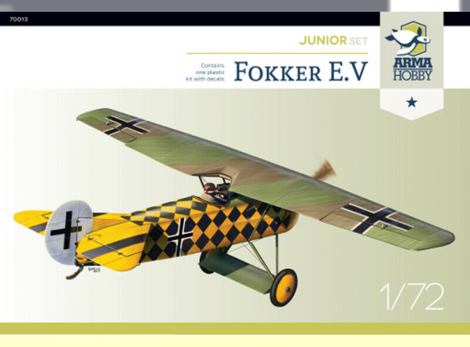 Сборная модель Самолет Fokker E.V Junior set