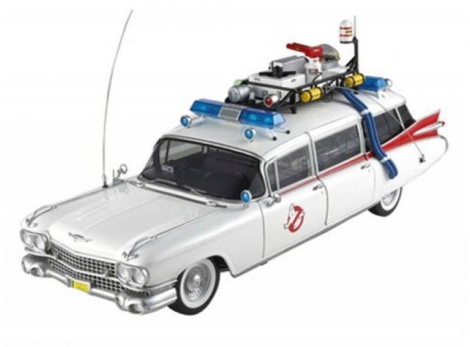 CADILLAC Ambulance Ecto 1 Movie "Ghostbusters" (1959), white