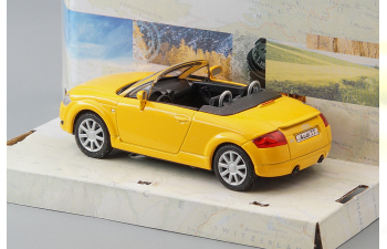 AUDI TT Cabriolret, yellow