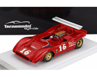 FERRARI 612 Can-am №16 Riverside (1969) Chris Amon, Red