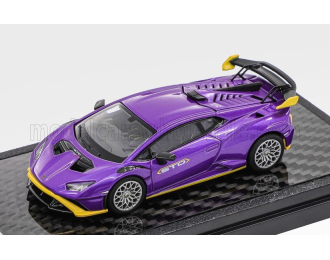 LAMBORGHINI Huracan STO LP610-4 (2023), purple/yellow
