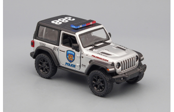 JEEP Wrangler Police (2018), silver / black