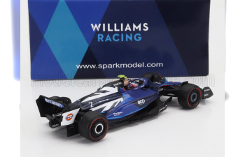 WILLIAMS F1 Fw45 Team Williams Racing №2 (800th Gp) British Gp (2023) Logan Sargeant, Blue