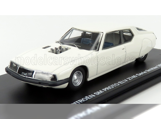 CITROEN Sm Maserati Prototype 2740 Elv (1970), White