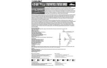 Сборная модель B-52H Early Type U.S.A.F