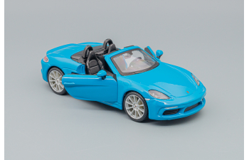 PORSCHE Boxster 718 (982) Spider (2016), Light Blue