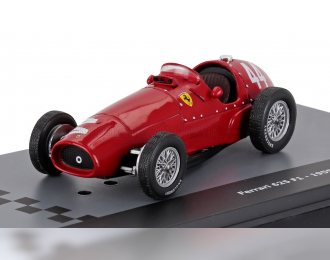 FERRARI F1 625 №44 Season (1955) Maurice Trintignant - Con Vetrina - With Showcase, Red