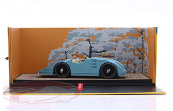 BUGATTI T32 #11 & #16 & #18 Pierre de Vizcaya, Pierre Marco, Bertrand Prince de Cystria (1923), blue