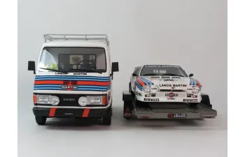 LANCIA 037 Rally & FIAT 242 + Trailer (1983)