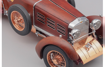 HISPANO SUIZA H6C Speedster Tulipwood (1924), brown