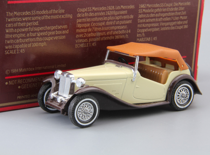 MG T.C. (1945), beige / brown