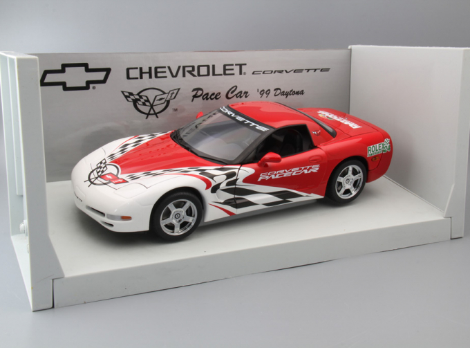 CHEVROLET Corvette Pace Car Daytona (1999), red / red