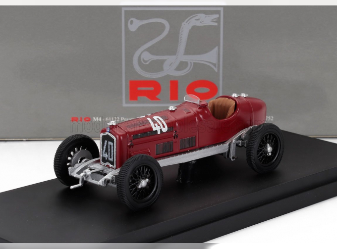 ALFA ROMEO P3 Spider №40 Winner Comminges Gp Luigi Fagioli (1933), red