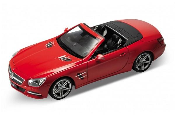 MERCEDES-BENZ Sl-class Sl500 Spider Hard-top Open (2012), red