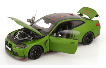 BMW M4 CSL (2023), matt-green metallic
