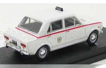 FIAT 128 4-door Taxi Milano (1972), white