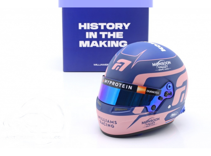 BELL HELMET Alexander Albon №23 Atlassian Williams Racing Formula 1 Team Williams FW46 (2024)