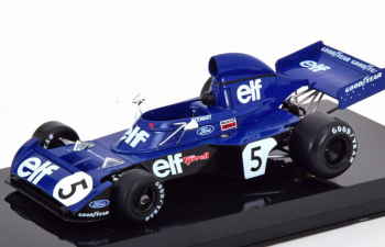 TYRRELL F1 Ford 006 Team Elf Tyrrel №5 World Champion Season (1973) Jackie Stewart - Blister Box, Blue