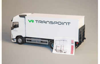 VOLVO FH фургон с прицепом VR Transpoit