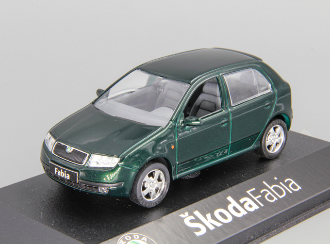 SKODA Fabia, dark green