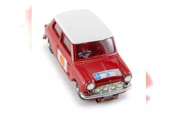 BMC MINI Cooper S #21 (1966), red / white