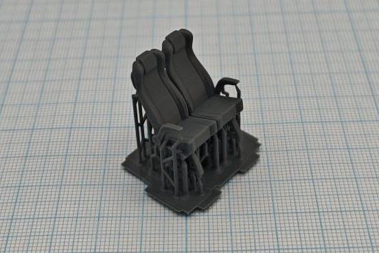 Сиденья пассажирские мягкие для автобусов, пара (тип 1)