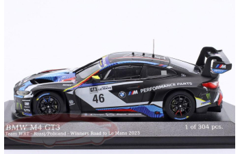 BMW M4 GT3 №46 Team WRT Winner Road to LeMans Jérôme Policand, Valentino Rossi (2023) 