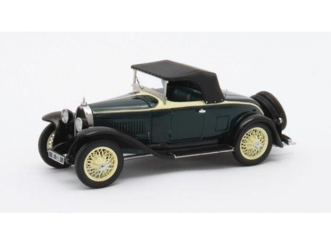 BUGATTI Type 40 Roadster 1929 Black/Yellow