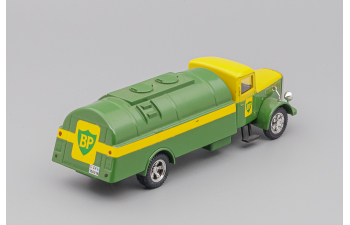 SAURER S4C Tanker Truck - Citerne Bp 1952, green / yellow