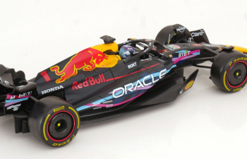 RED BULL F1 Rb19 Team Oracle Red Bull Racing №1 World Champion Winner Miami Gp (2023) Max Verstappen, Matt Blue