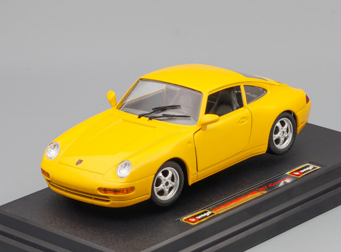 PORSCHE 911 Carrera 1993, yellow