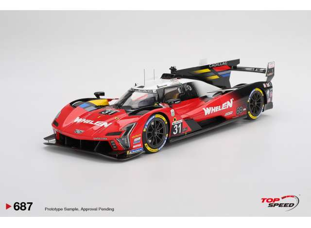 Cadillac V-Series.R #31 CADILLACWHELEN IMSA Daytona 24 Hrs, red 2025