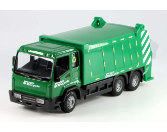Мусоровоз Nettezza Urban Truck, зеленый (18 cm)
