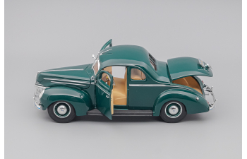 FORD Deluxe Coupe 1939, green