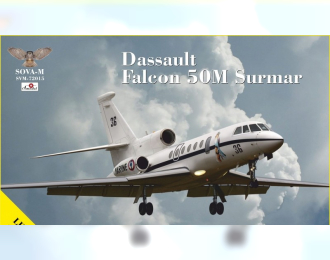 Сборная модель Пассажирский самолет Dassault Falcon 50M