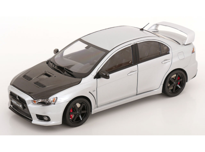 MITSUBISHI Lancer Evo X, silver carbon